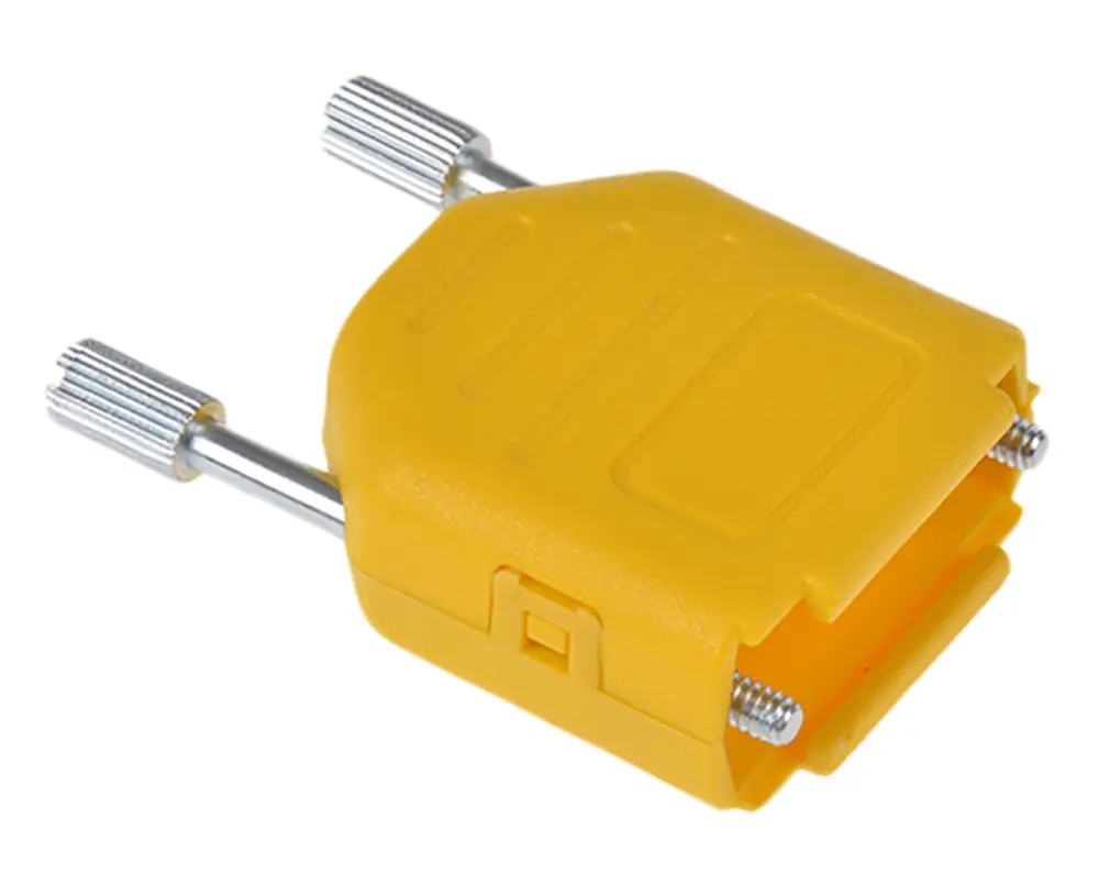 Carcasa de conector D Sub SérieMHDPPK-SLIM, Recto, 9 contactos Poliamida, Amarillo, E | MHDPPK9-Y-K MH Connectors