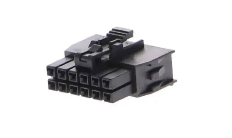 Carcasa de conector de crimpado Molex 1053081212, paso: 2.5mm, 12 contactos, 2 filas, Conector