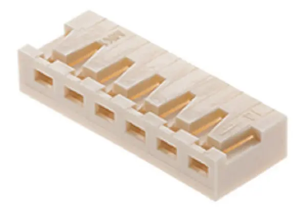 Carcasa de conector de crimpado Molex 350220006, paso: 2.5mm, 6 contactos, , 1 fila filas, Conector