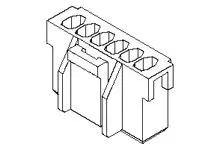 Carcasa de conector de crimpado Molex 351550800, paso: 2.5mm, 8 contactos, , 1 fila filas, Conector