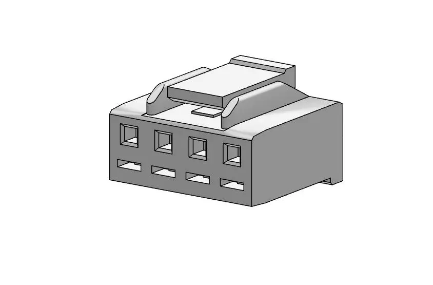 Carcasa de conector de crimpado Molex 510670400, paso: 3.5mm, 4 contactos, , 1 fila filas, Conector