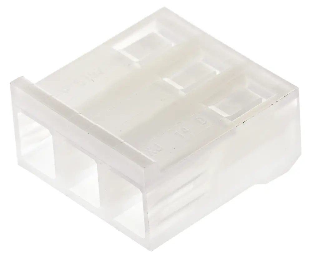 Carcasa de conector Molex 10-01-3036, Serie SPOX, paso: 5.08mm, 3 contactos, , 1 fila filas, Recto, Hembra, Montaje de