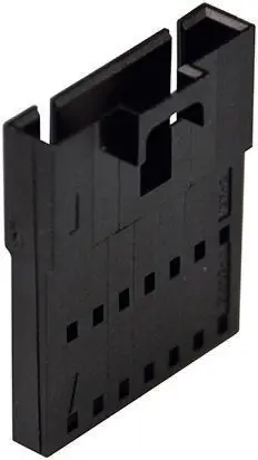 Carcasa de conector Molex 70107-0008, Serie SL, paso: 2.54mm, 9 contactos, , 1 fila filas, Recto, Hembra, Montaje de