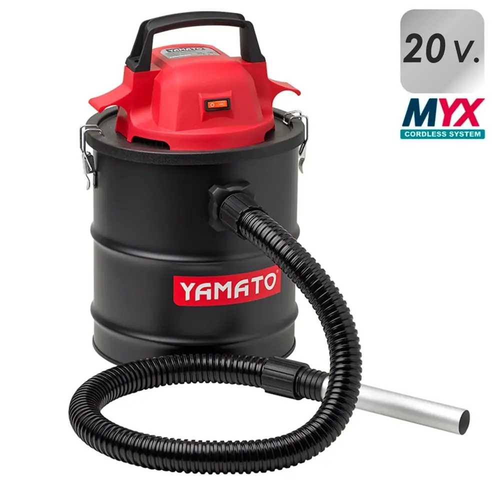 Aspirador De Cenizas 15 Litros Bateria 20 V. Sin Bateria con Protección contra Sobrecargas