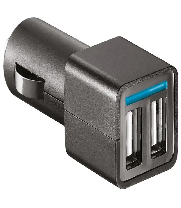 CARGADOR COCHE 2400Ma x2