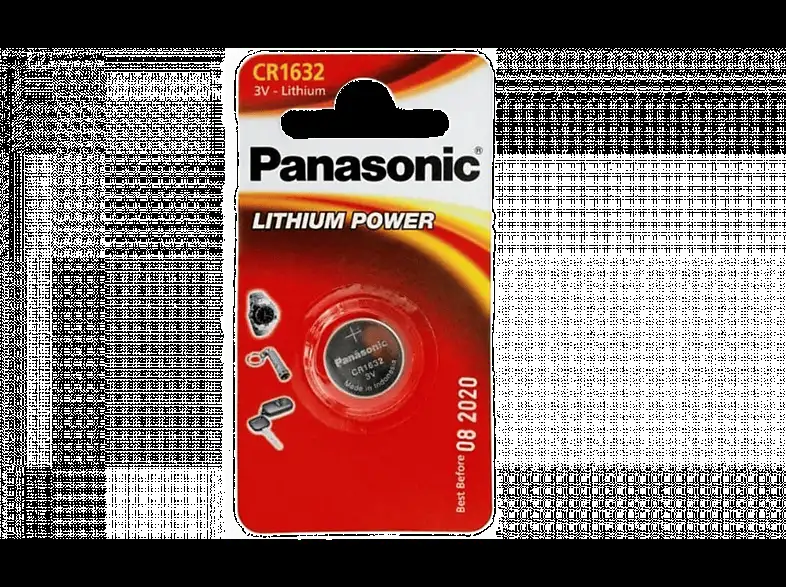 Certificado CE/RoHS PANASONIC BATTERY Pile Lithium CR1632