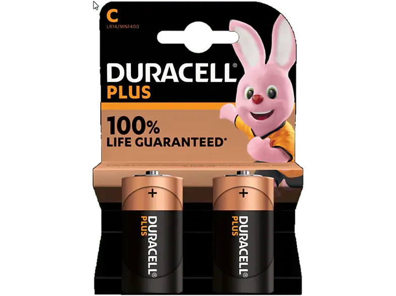 DURACELL Piles C Alcalines Plus Pack 2 (5000394141827)
