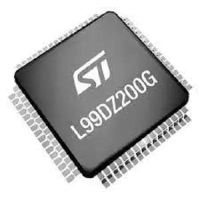 Controlador de puente doble H, L99DZ200GTR, 64-LQFP 28 V dc M puente STMicroelectronics