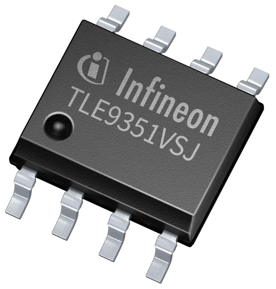 Transceptor CAN, TLE9351VSJXTMA1, 5Mbps, Estándar CAN Infineon