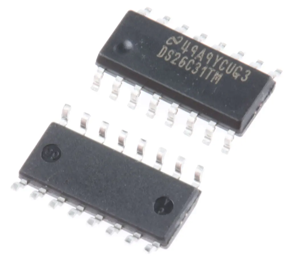 DS26C31TM/NOPB, SOIC 16 pines Texas Instruments