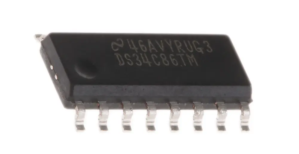 DS34C86TM/NOPB, SOIC 16 pines Texas Instruments