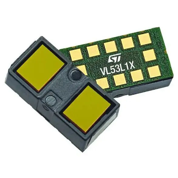 Circuito integrado de sensor de proximidad, CI de sensor de proximidad STMicroelectronics VL53L1CBV0FY/1, 12 pines,