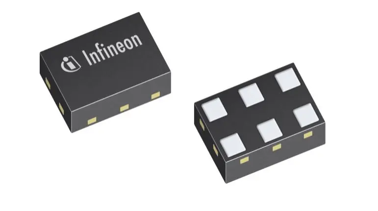 Interruptor RF BGS12SN6E6327XTSA1, TSNP-6-2, 6 pines Infineon