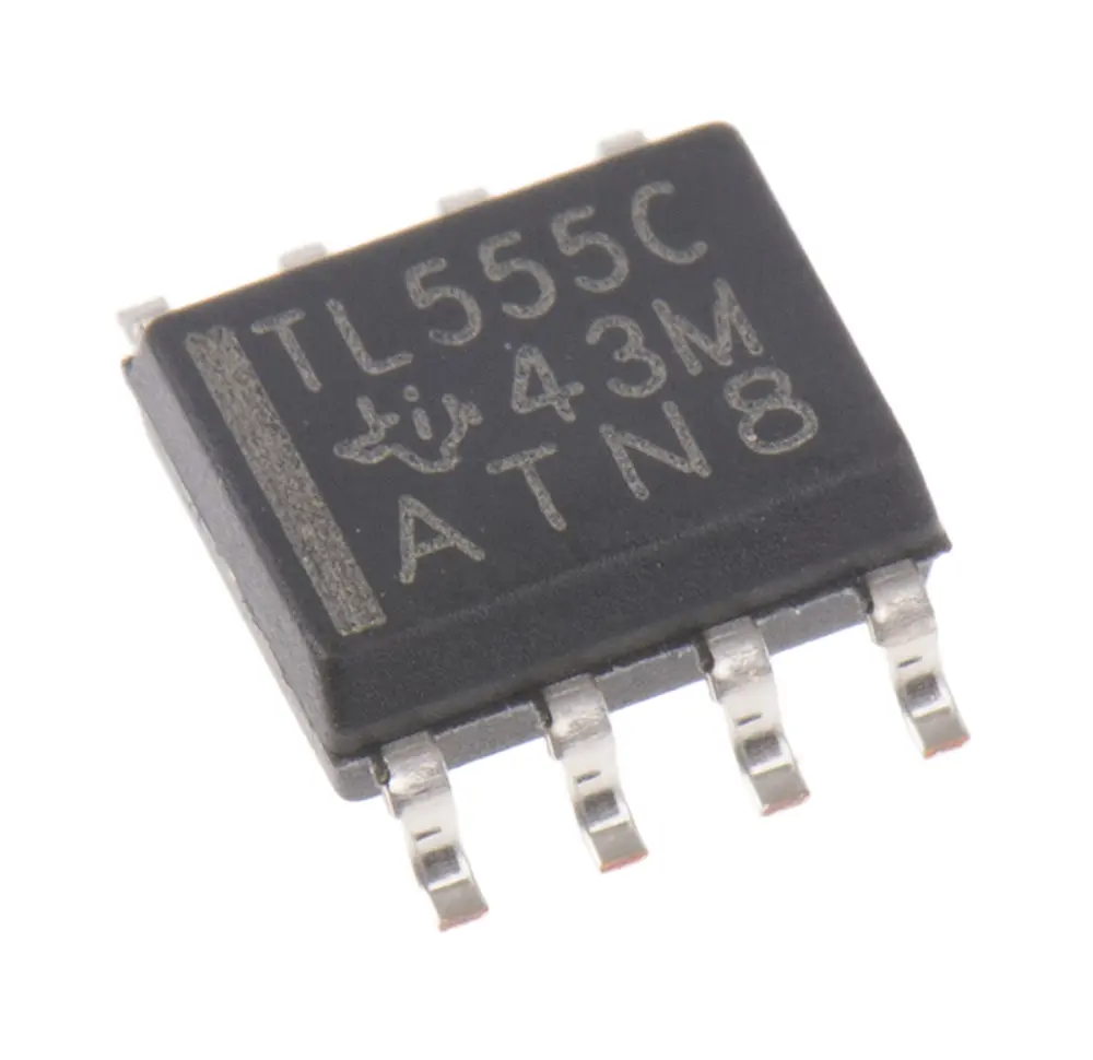 Circuito de tiempo TLC555CD, 2MHZ SOIC, 8-pin Texas Instruments