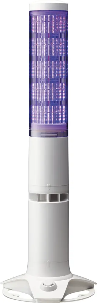 Columna de señalización Patlite LA6-POE, LED, con 5 elementos Transparente | LA6-5DSNWB-POE