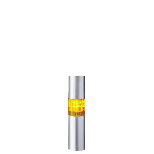 Columna de señalización Patlite LR4, LED, con 1 elemento de color, 90dB @ 1 m, 24 V dc | LR4-102WJBU-Y