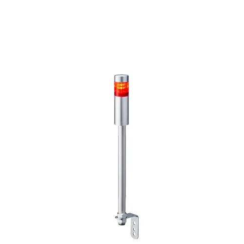 Columna de señalización Patlite LR4, LED, con 1 elemento de color, 24 V dc | LR4-102LJNU-R