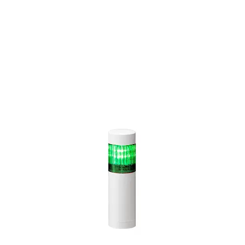 Columna de señalización Patlite LR4, LED, con 1 elemento de color, 90dB @ 1 m, 24 V dc | LR4-102WJNW-G