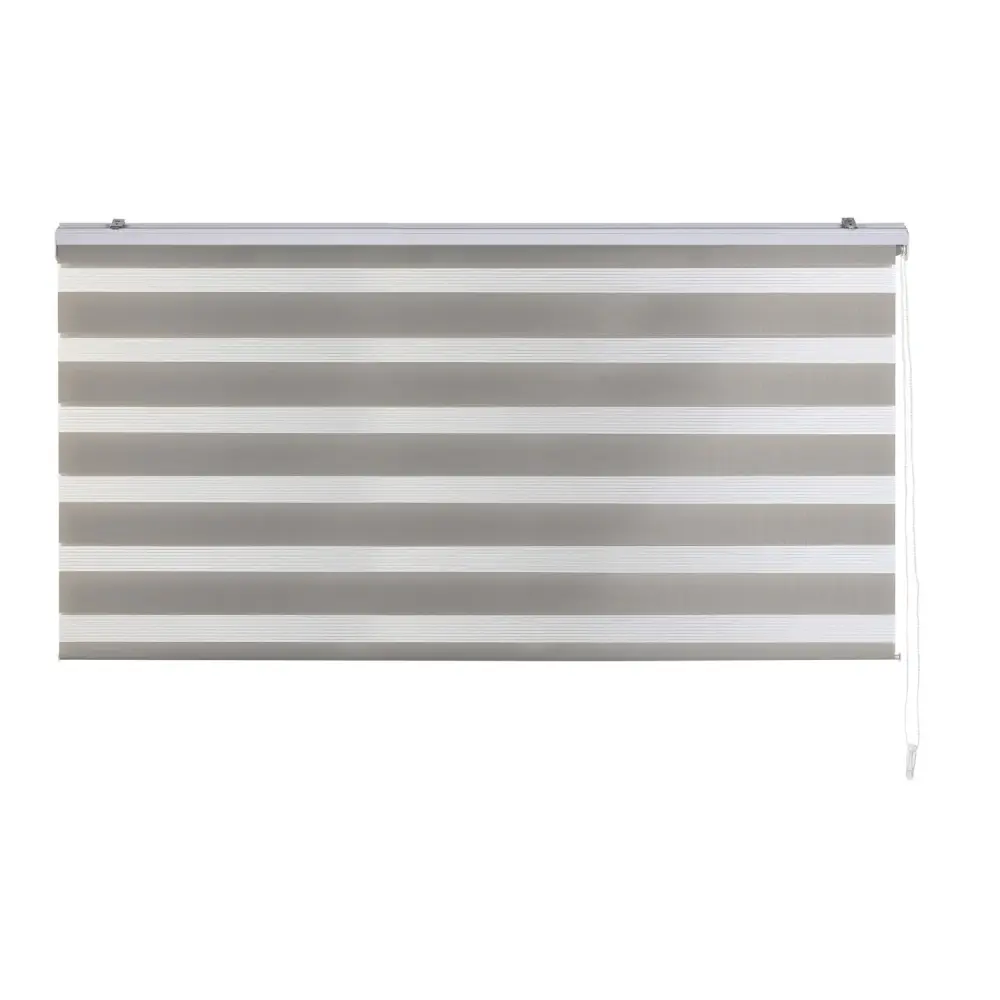 ESTOR POLIESTER PVC 160X190 110 DIA-NOCHE GRIS
