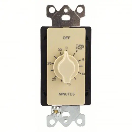 125V AC Spring Wound Wall Switch Timer A530M