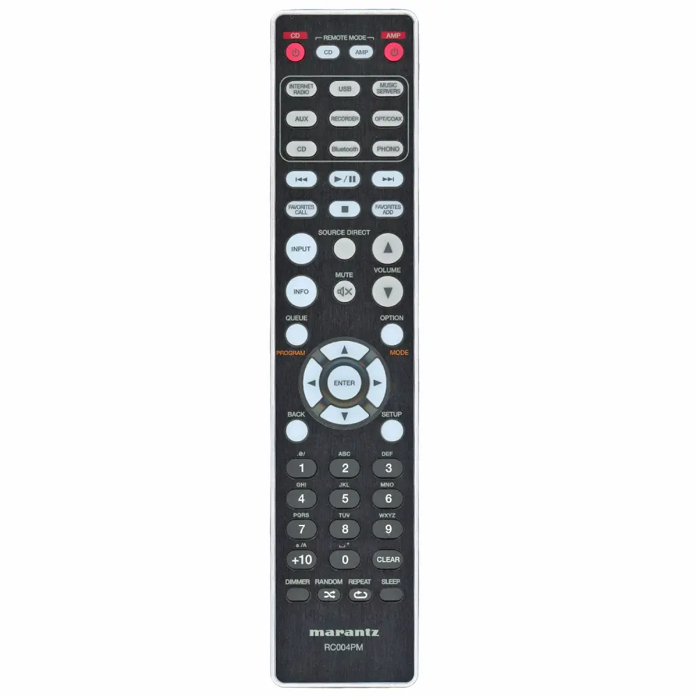 Control remoto de audio para amplificador integrado de red Marantz RC004PM - 30701027400AM