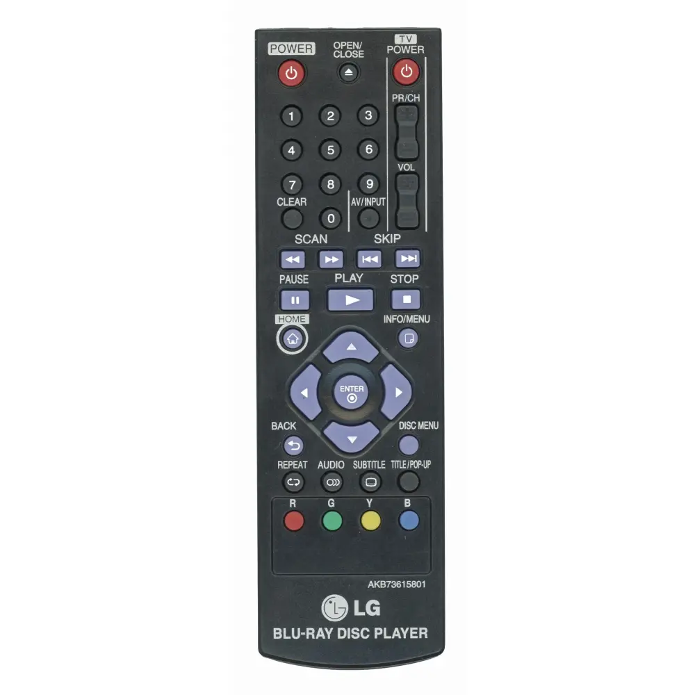Control remoto de Blu-ray LG AKB73615801