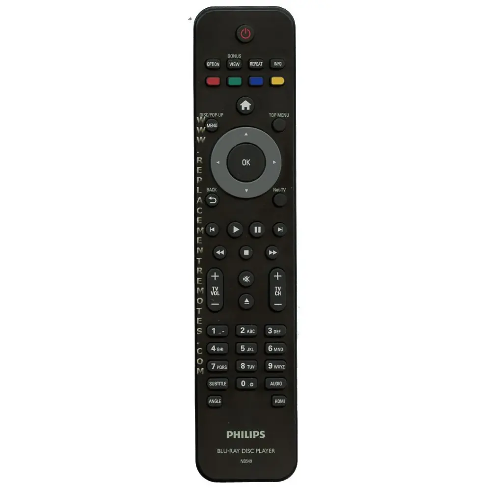 Control remoto de Blu-ray Philips NB549UD