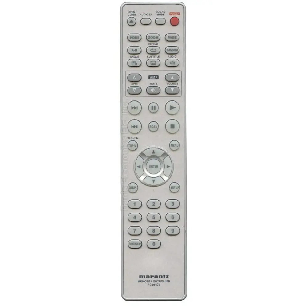 Control remoto de DVD Marantz RC001DV