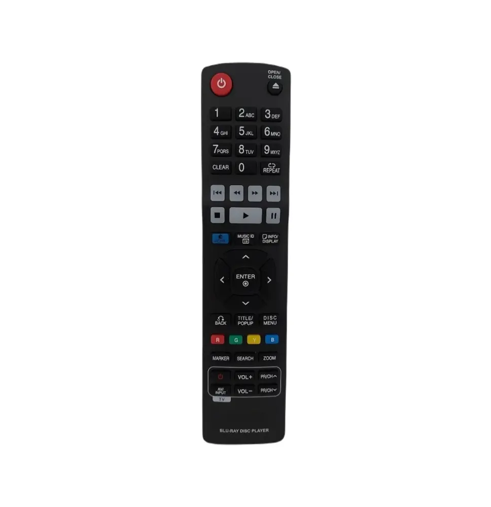 Control Remoto Generico Para Reproductor Blu Ray LG