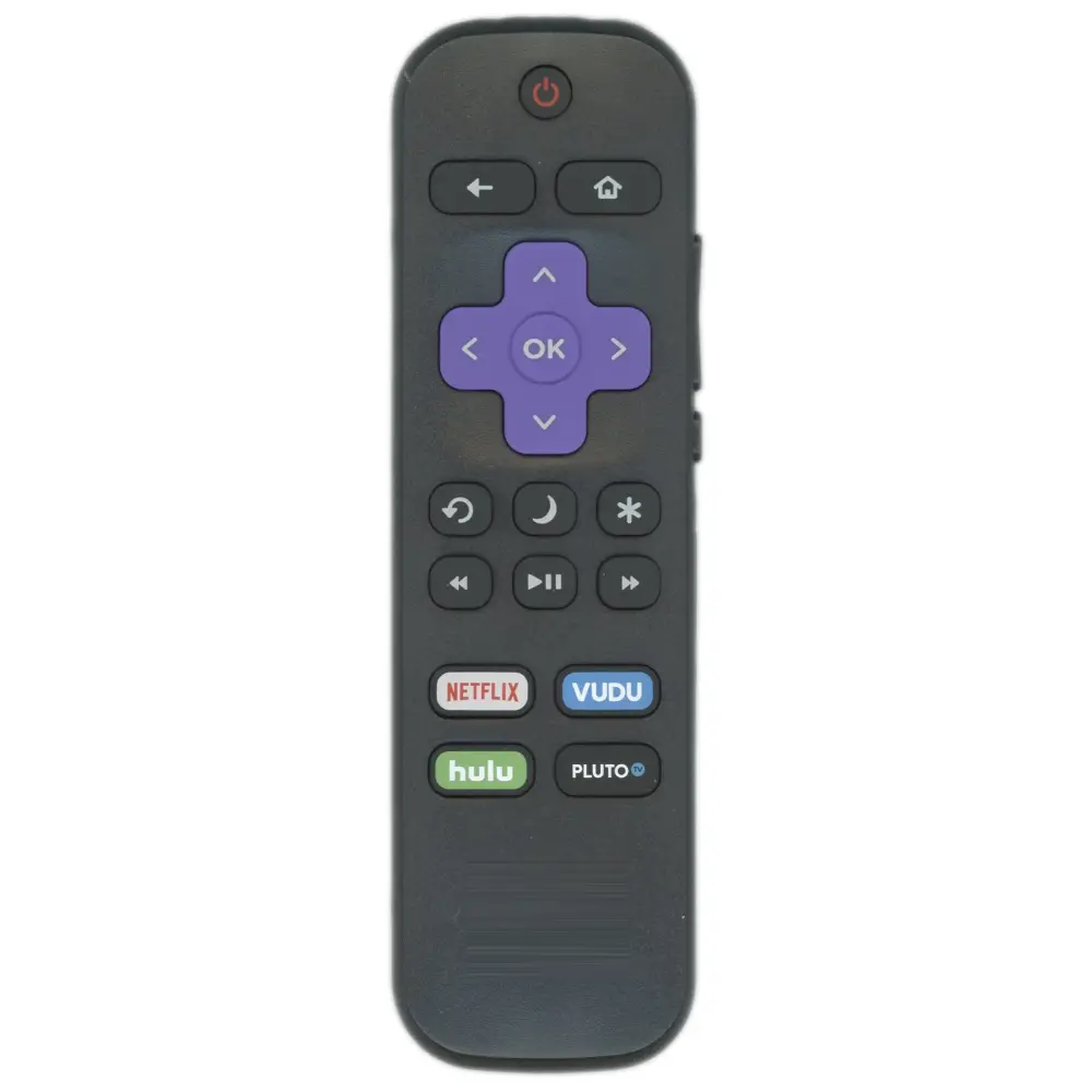 Control remoto para televisor Philips Roku 101018E0016 (2017) - Netflix, Hulu, Vudu, Pluto - 06-518W21-PH01X