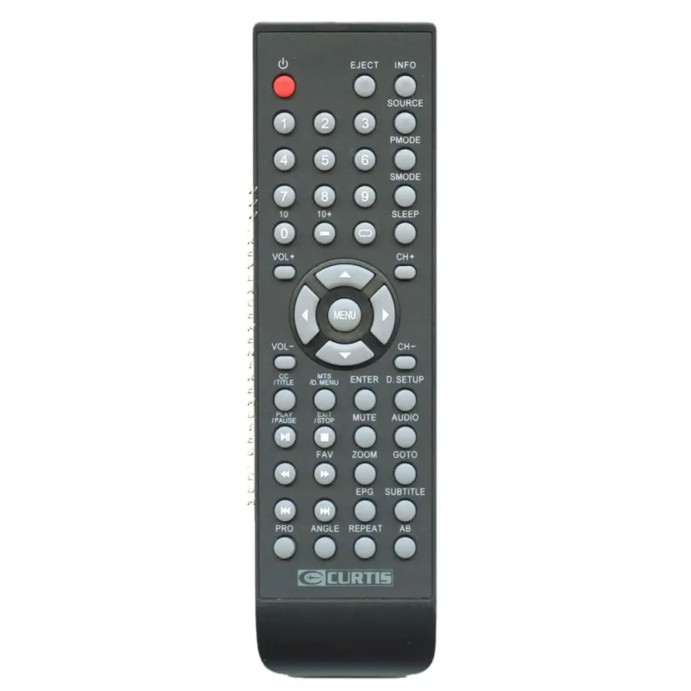Control remoto para TV/DVD Curtis LEDVD2480B