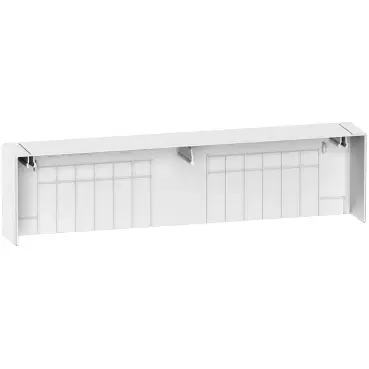 Embout blanc pour goulotte Rési 9 / 13 modules de 18mm Schneider Electric R9H13539