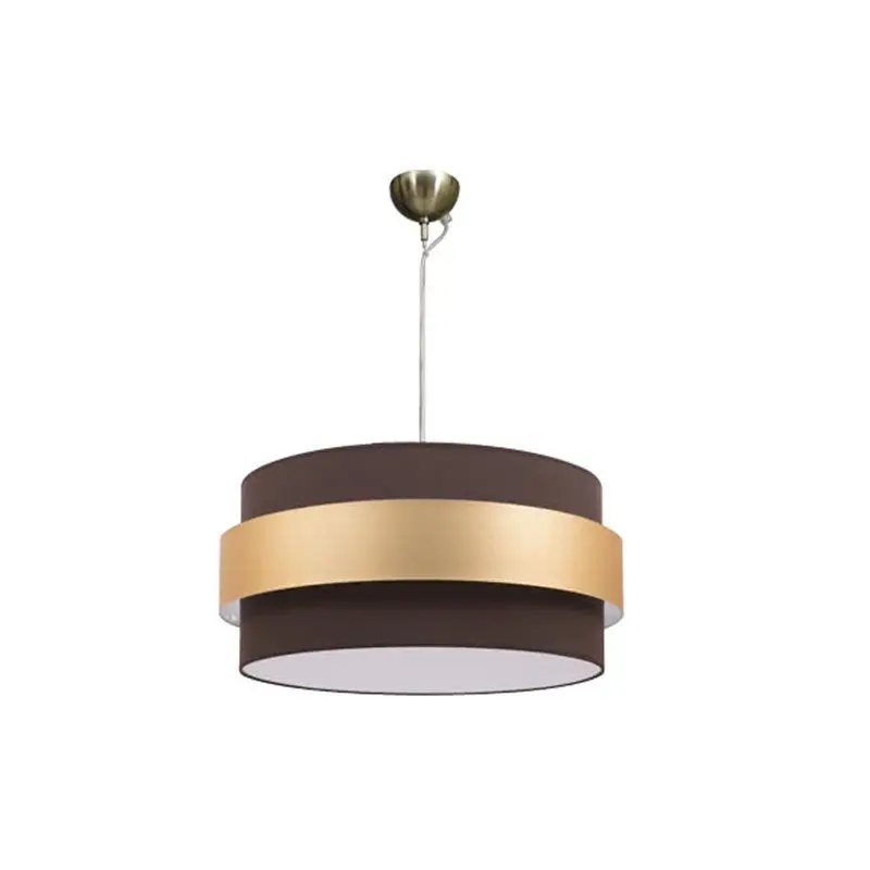 Fab 066495014 | coLGante bremen cuero/marron-oro 2xE27 (regx50d)
