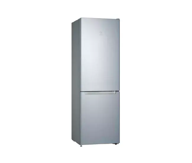 Frigorífico Combi 1,86M 305L no frost color acero mate