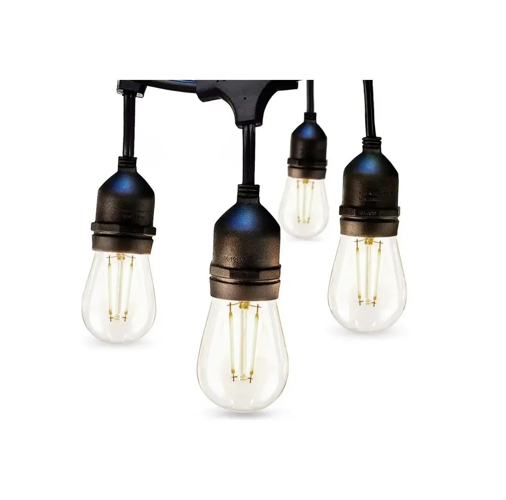 Guirnalda Luces Led 10 Metros Unible Exterior +10 Ampolletas Maxwell Guijarset01 Templado
