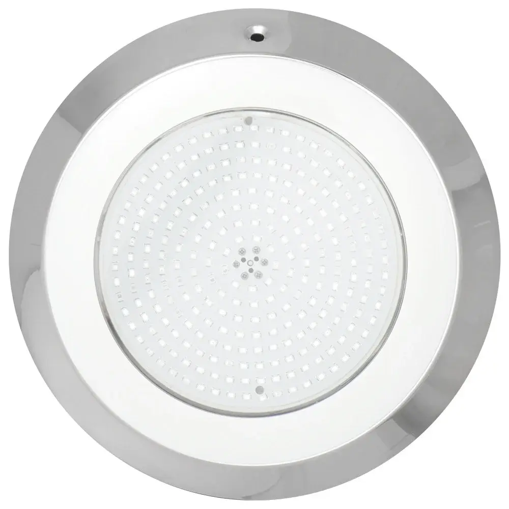 Lámpara LED para Piscina, Refinado, PANDA, RGB, 25W, Acero Inoxidable, 9", DLX-9-C-18W-12A