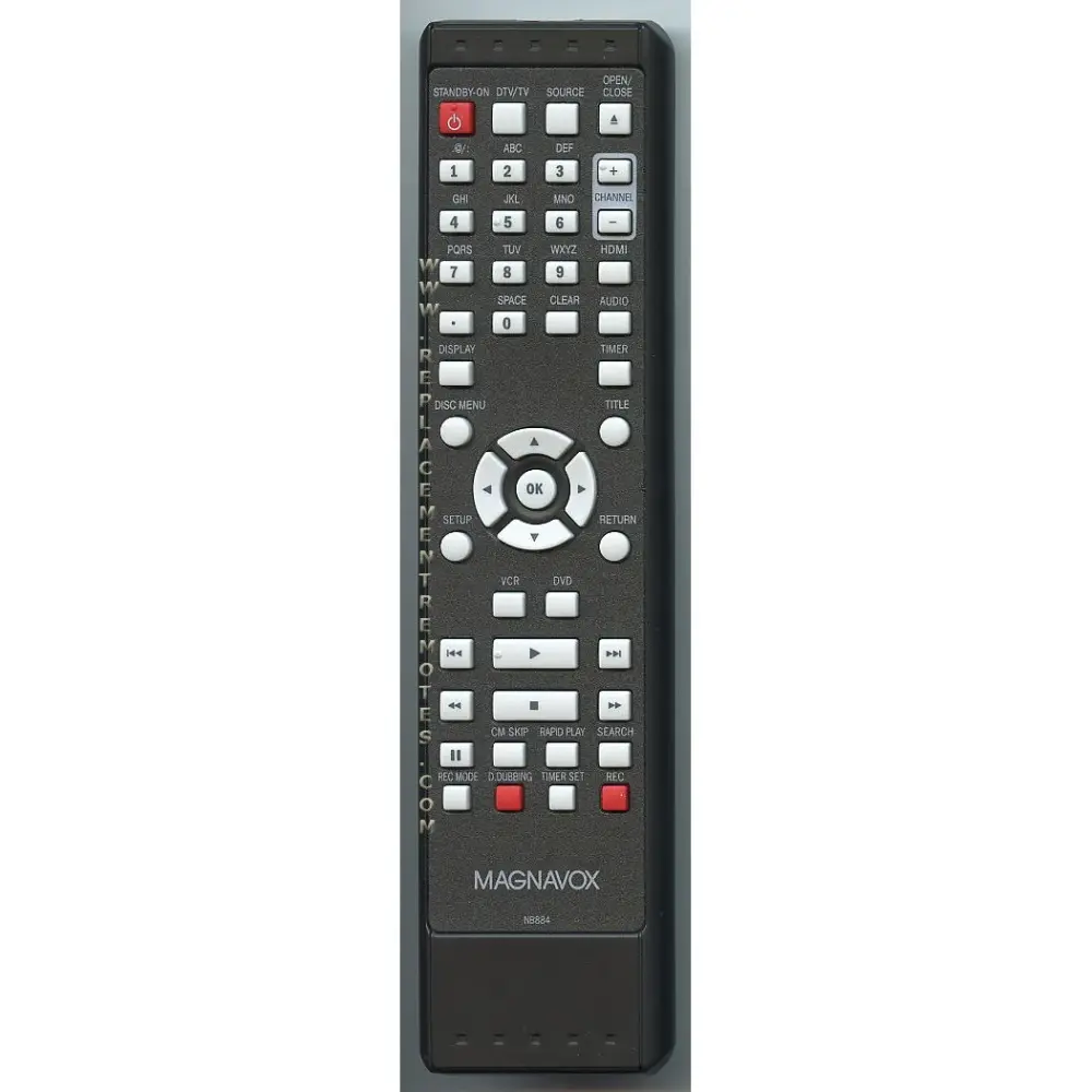 Mando distancia Magnavox NB884UD DVD/VCR