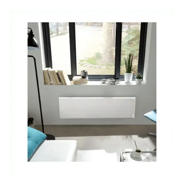Radiateur Oniris 750W plinthe - pilotage intelligent connecté blanc - Atlantic 602107