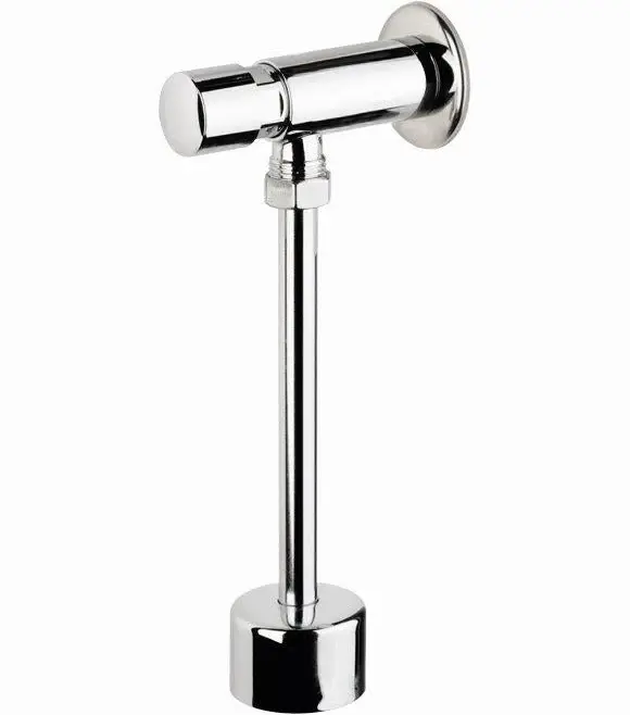 Robinet d'Urinoir Temporisé 4-6s Bouton-Poussoir Anti-Vandalisme MCM Italie - Article 9004