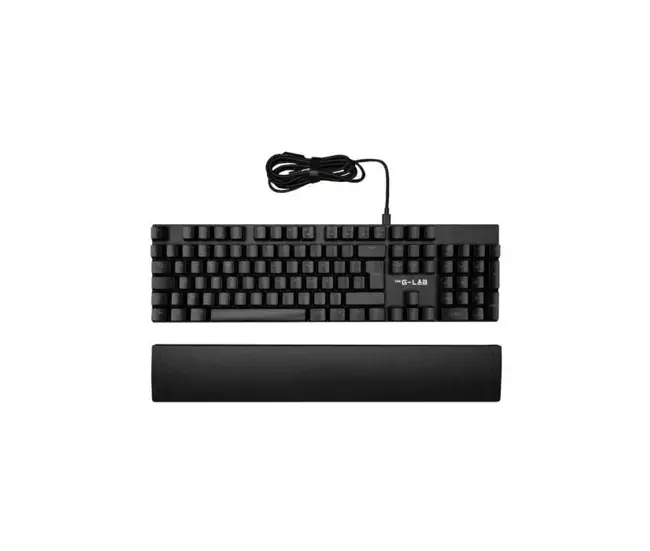 Teclado Bluetooth G-Lab AZERTY Negro Francés