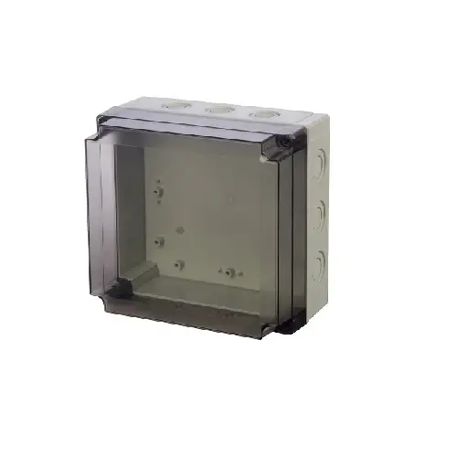 Transparent cover UL PC knockouts UL PCM 175/100 T