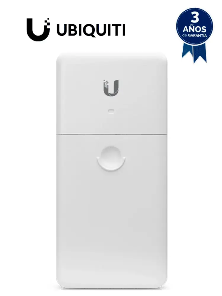 UBIQUITI N-SW - Switch Nano Gigabit PoE para exteriores con 1 puerto PoE pasivo de entrada y 3 puertos PoE pasivos para sa...