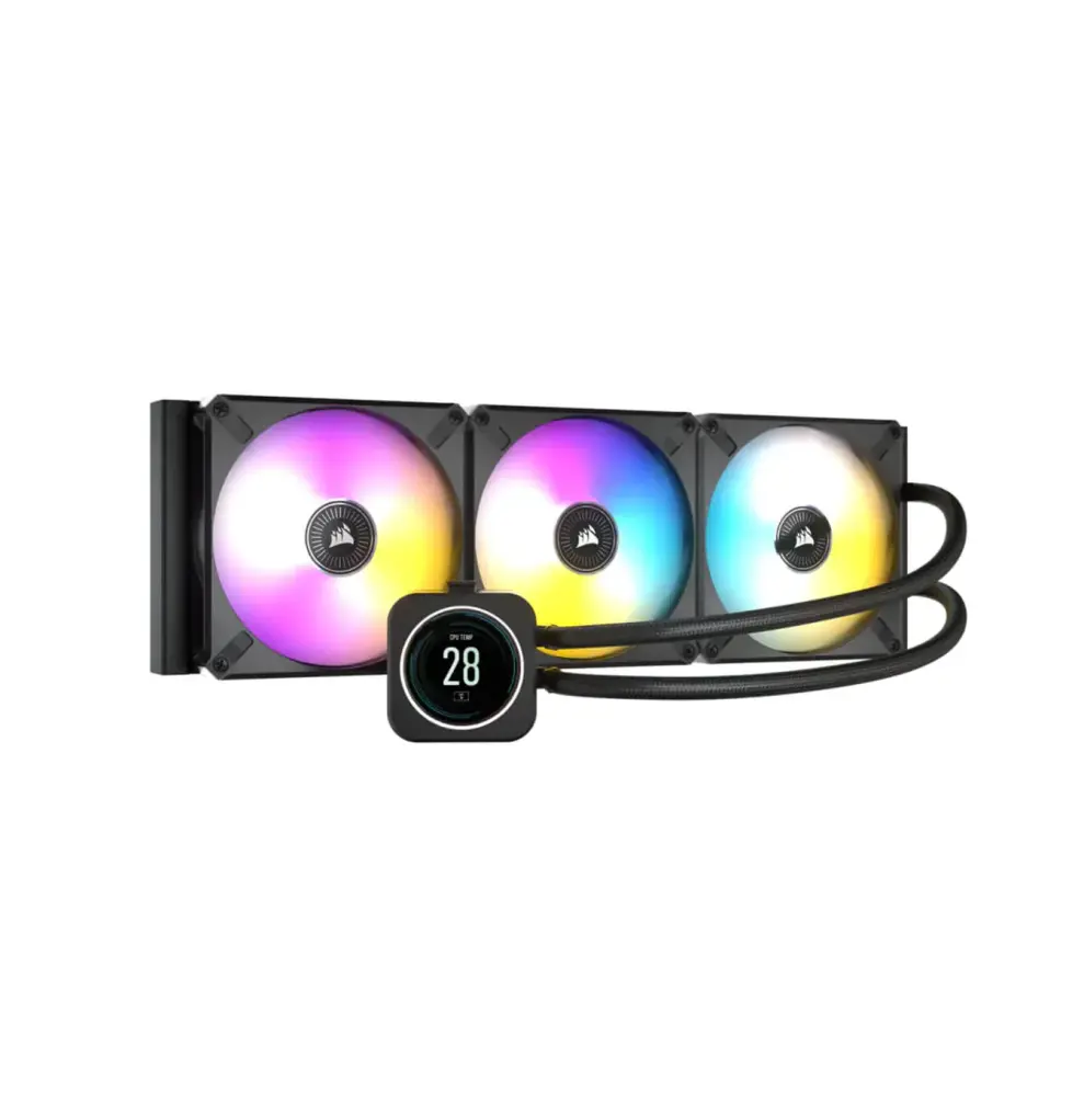 Enfriamiento liquido ICUE H170I De élite LCD 420MM CW-9060063-WW Marca: Corsair