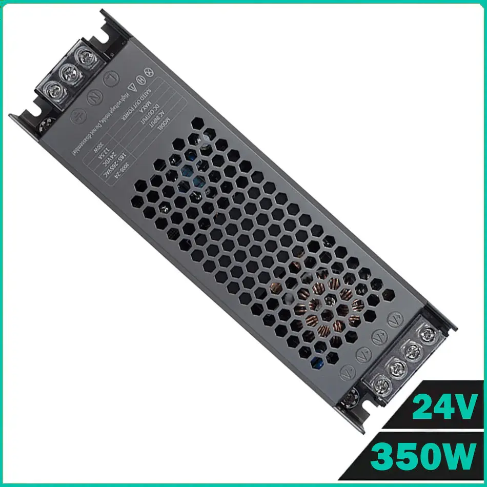 Fuente Alimentación LED Reducida 24V 350W