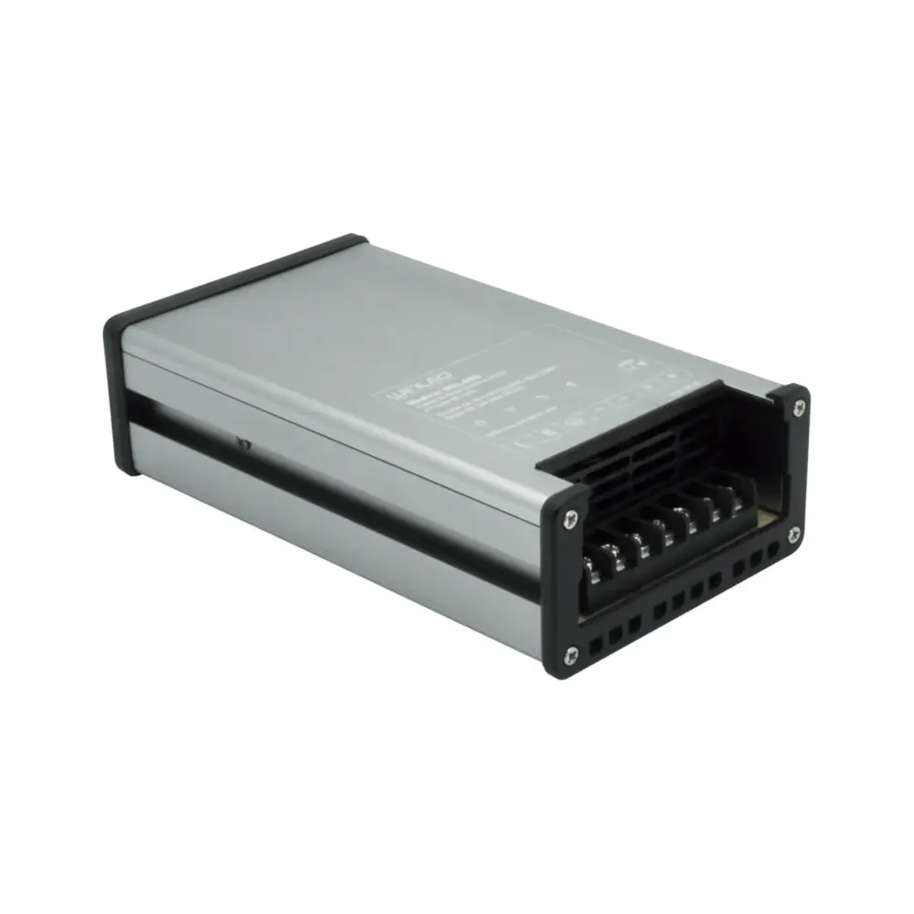 FUENTE DE PODER FINO ALUM CA100-260V CD12V 200W CONTRA LLUVIA IP63 WINLED WEL-008