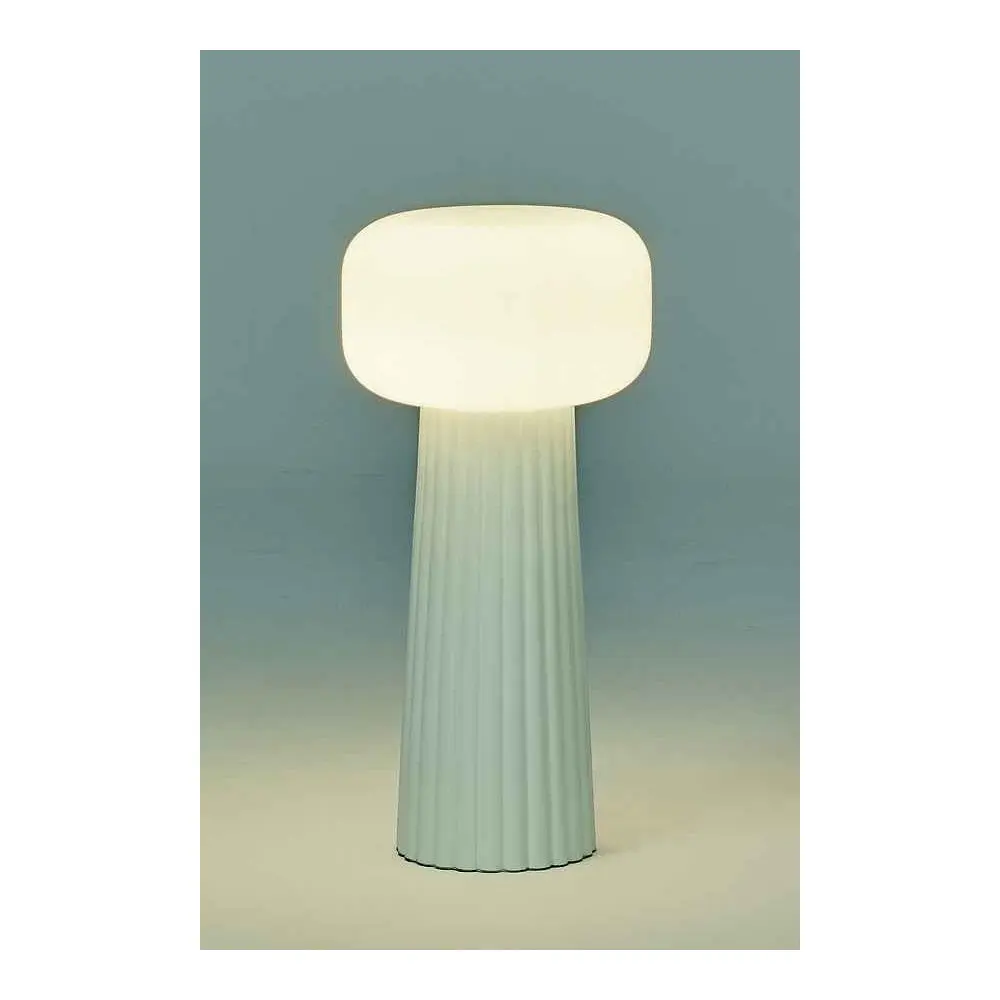 Lampara sobremesa faro blanco 24cm