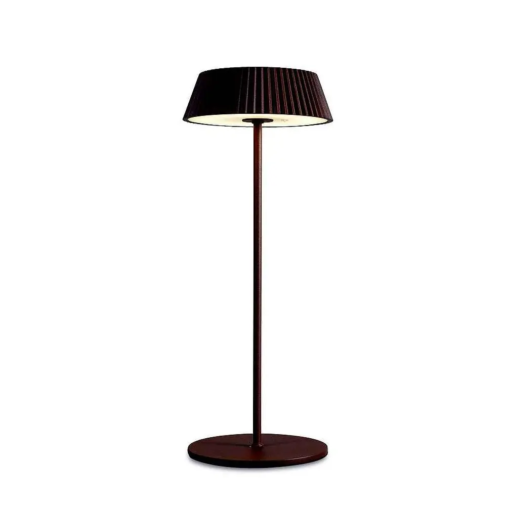 Lampara sobremesa relax marron calida 13.9cm