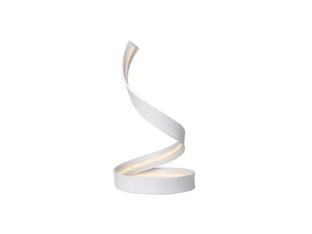 Lámpara Mesa Espiral Led 11W Blanca