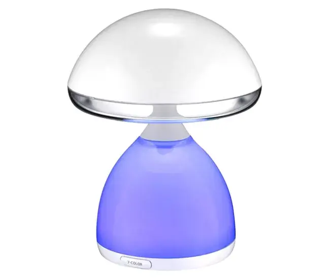 Lámpara de sobremesa LED RGB Seta (4.5W) ABS Innovador Blanco