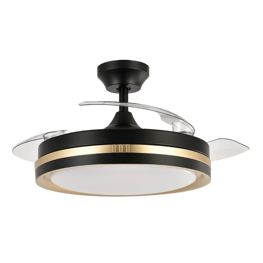 Ventilador de techo viper negro cct regulable 49cm